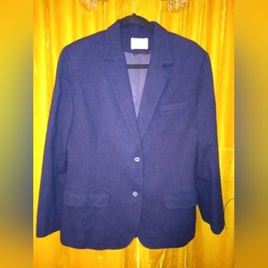 Woman's Pendleton 100% Virgin Wool Jacket Blazer Vintage sz 12